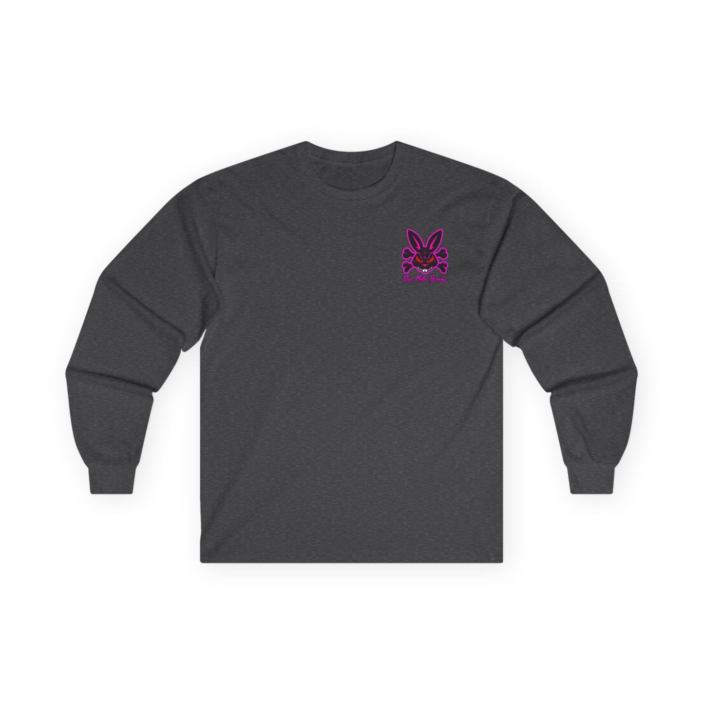 Alien Bunny, Rad Moto Bunny, Unisex Long Sleeve Tee - Bold Graphic T-Shirt for Motorcycle Enthusiasts