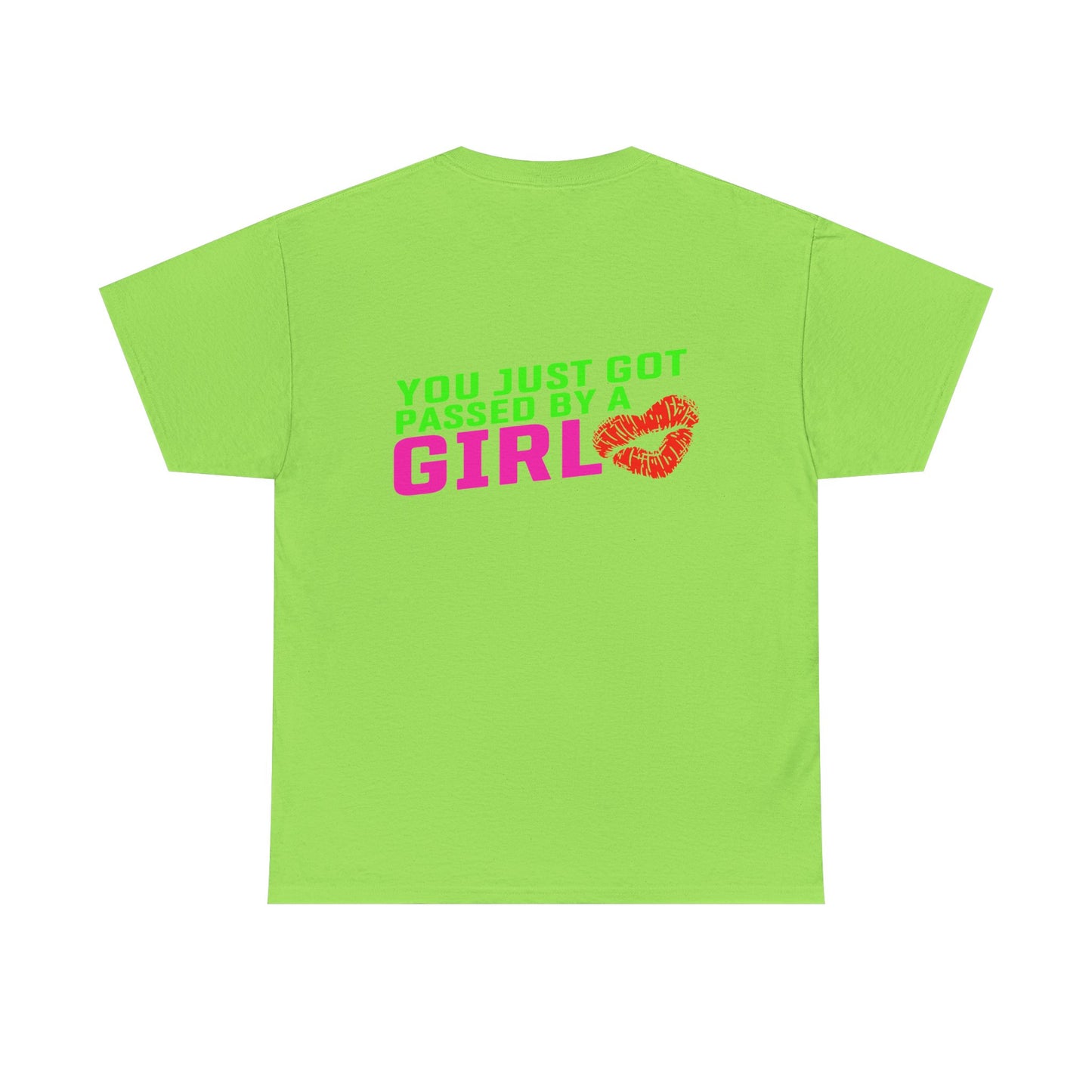 You just got passed by a Girl, Rad Moto Bunny, Heavy Cotton T-Shirt