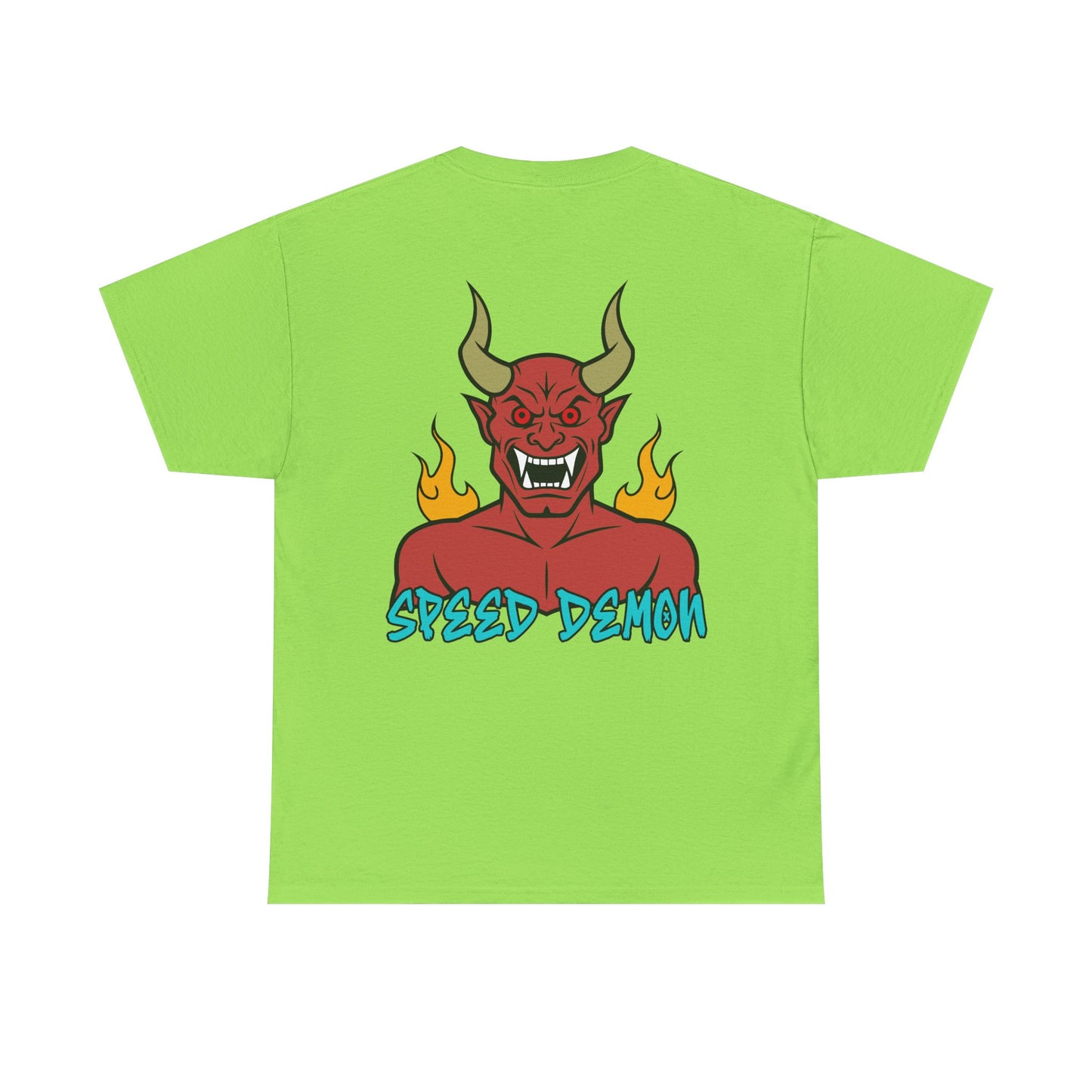Speed Demon, Rad Moto Bunny, Heavy Cotton T-Shirt