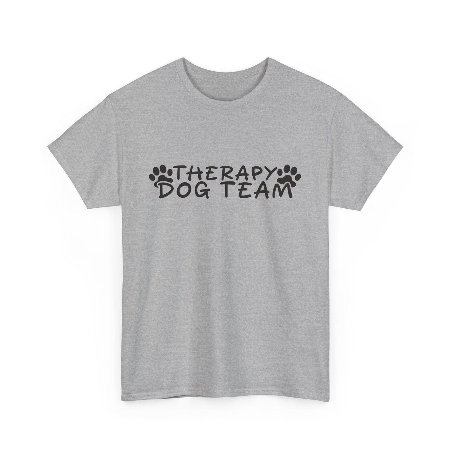 Therapy Dog Team. Heavy Cotton T-Shirt