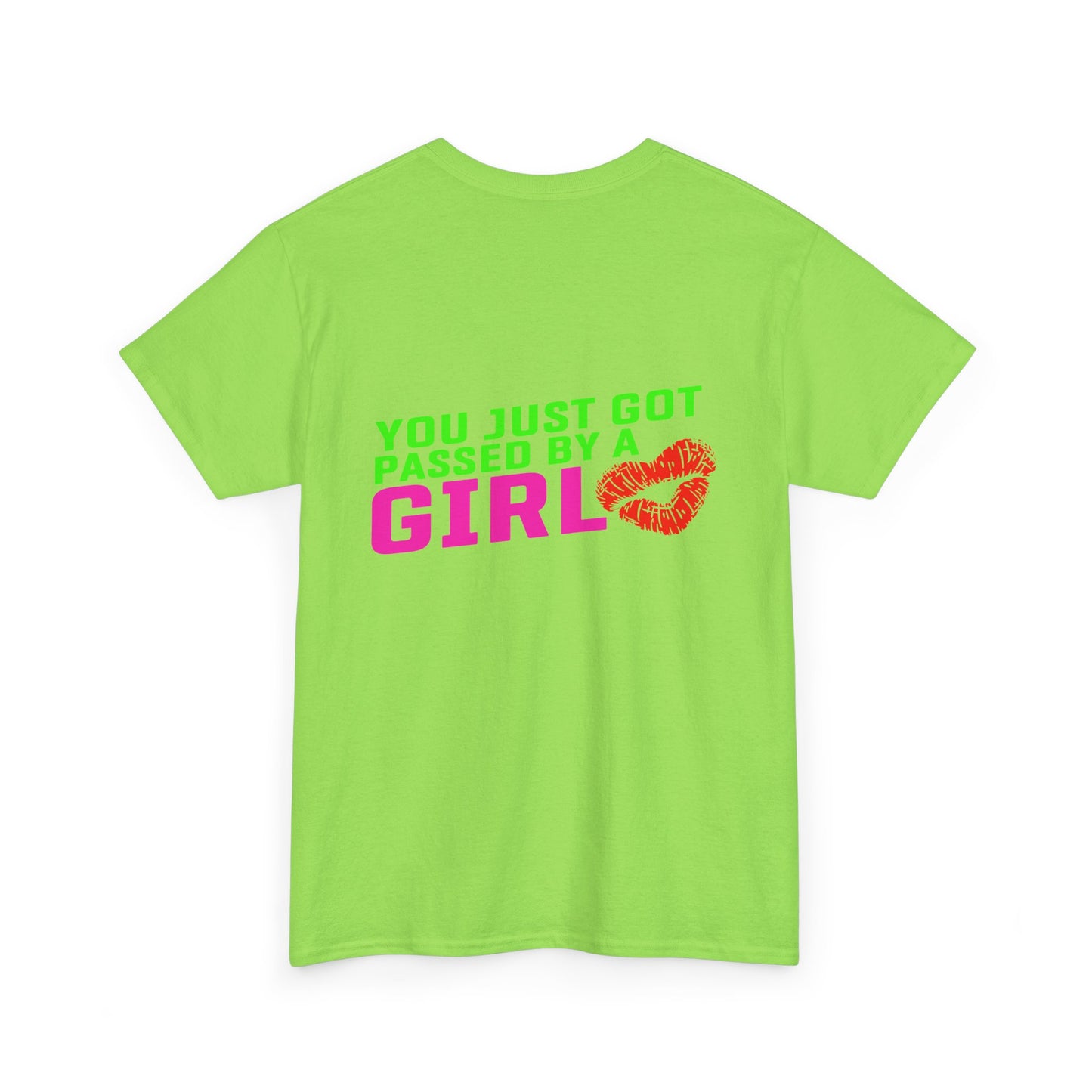 You just got passed by a Girl, Rad Moto Bunny, Heavy Cotton T-Shirt