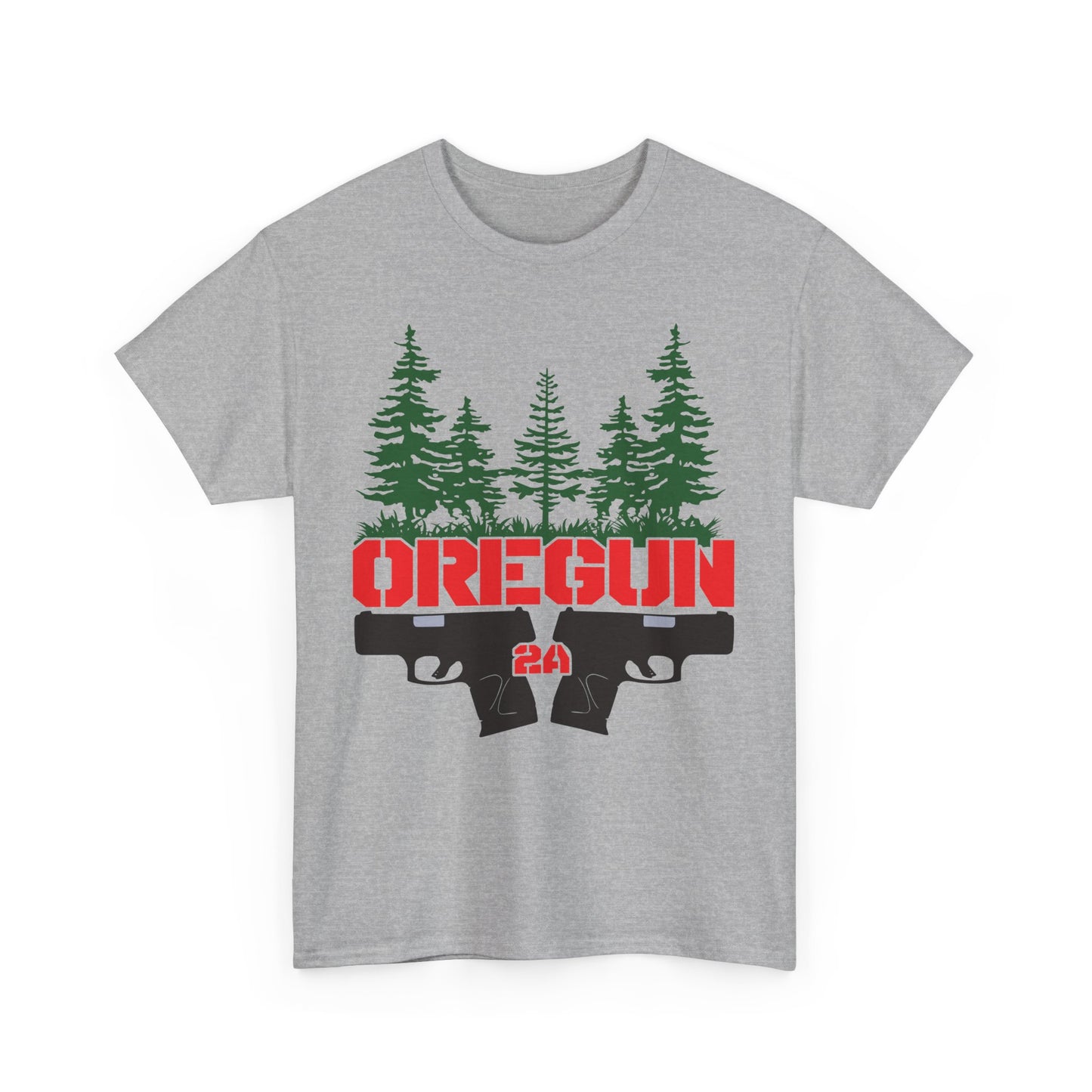 Oregun 2a Forest. Heavy Cotton T-Shirt