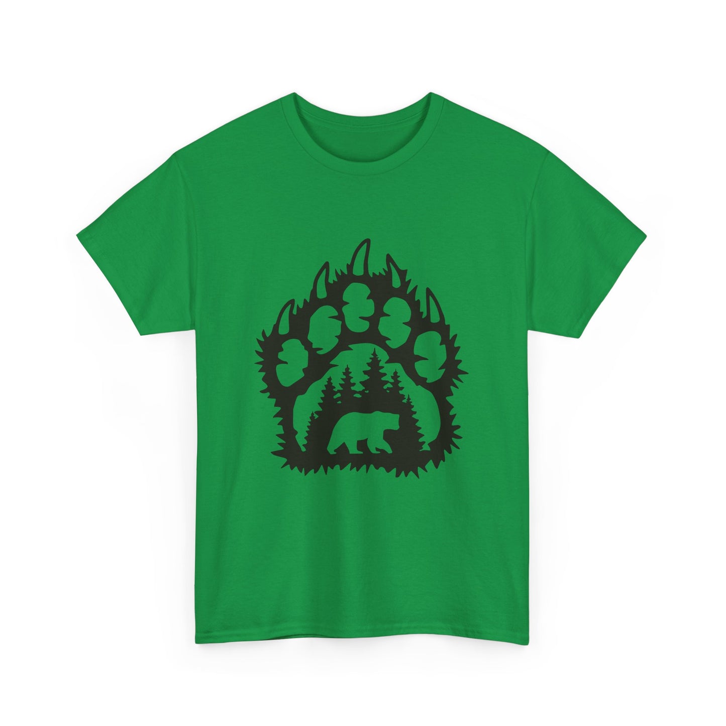 Bear Paw. Heavy Cotton T-Shirt