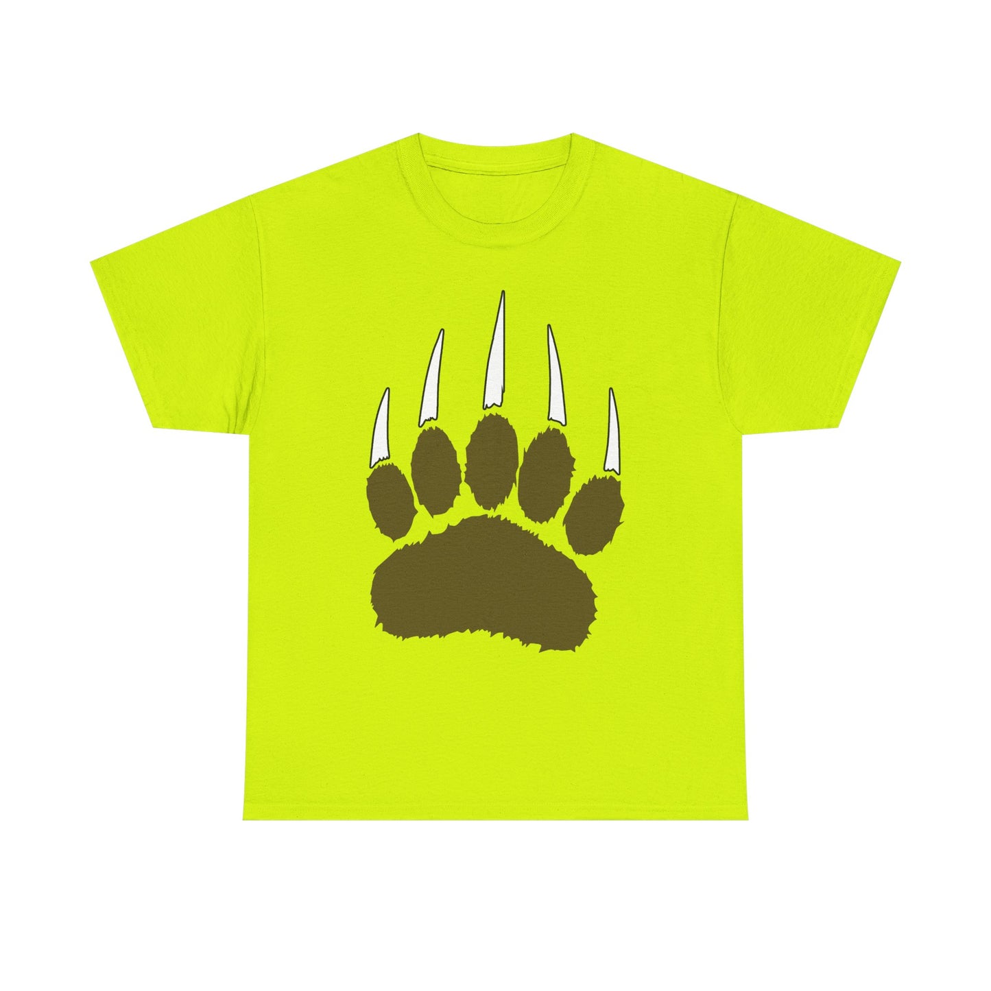 Bear Paw. Heavy Cotton T-Shirt
