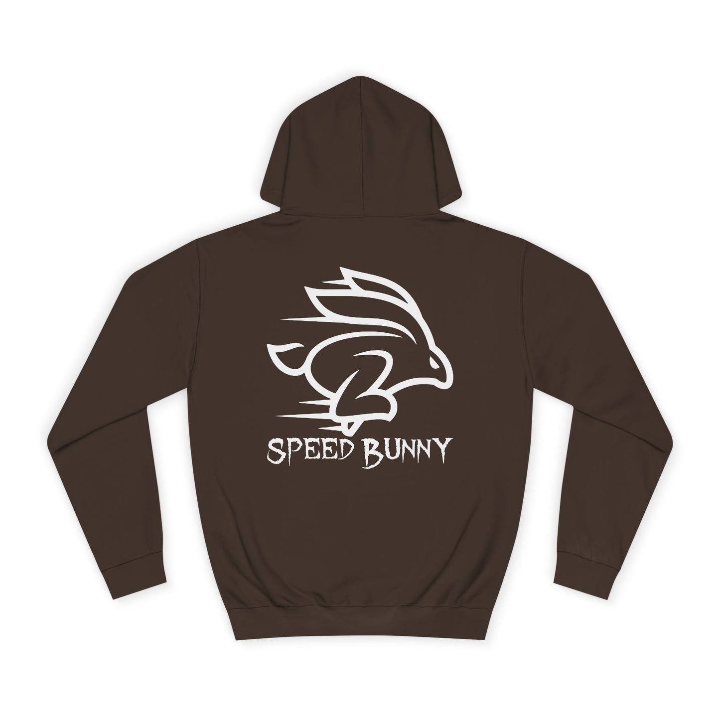 Speed Bunny, Rad Moto Bunny, Unisex Hoodie - Biker Style Sweatshirt for Motorcycle Enthusiasts