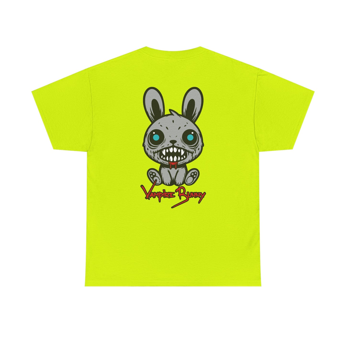 Vampire Bunny, Rad Moto Bunny, Heavy Cotton T-Shirt