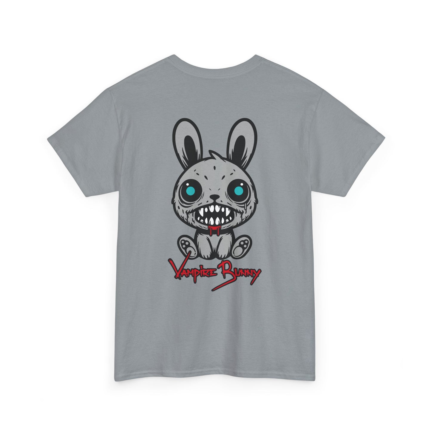 Vampire Bunny, Rad Moto Bunny, Heavy Cotton T-Shirt