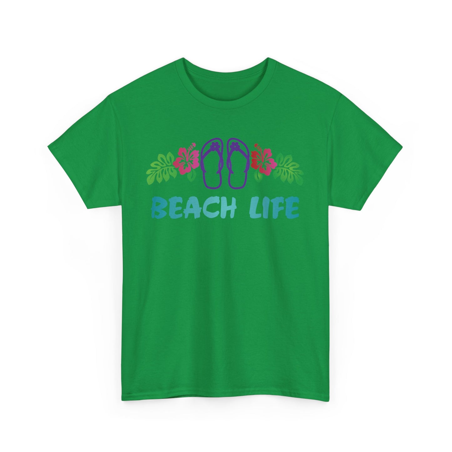 Beach Life. Heavy Cotton T-Shirt