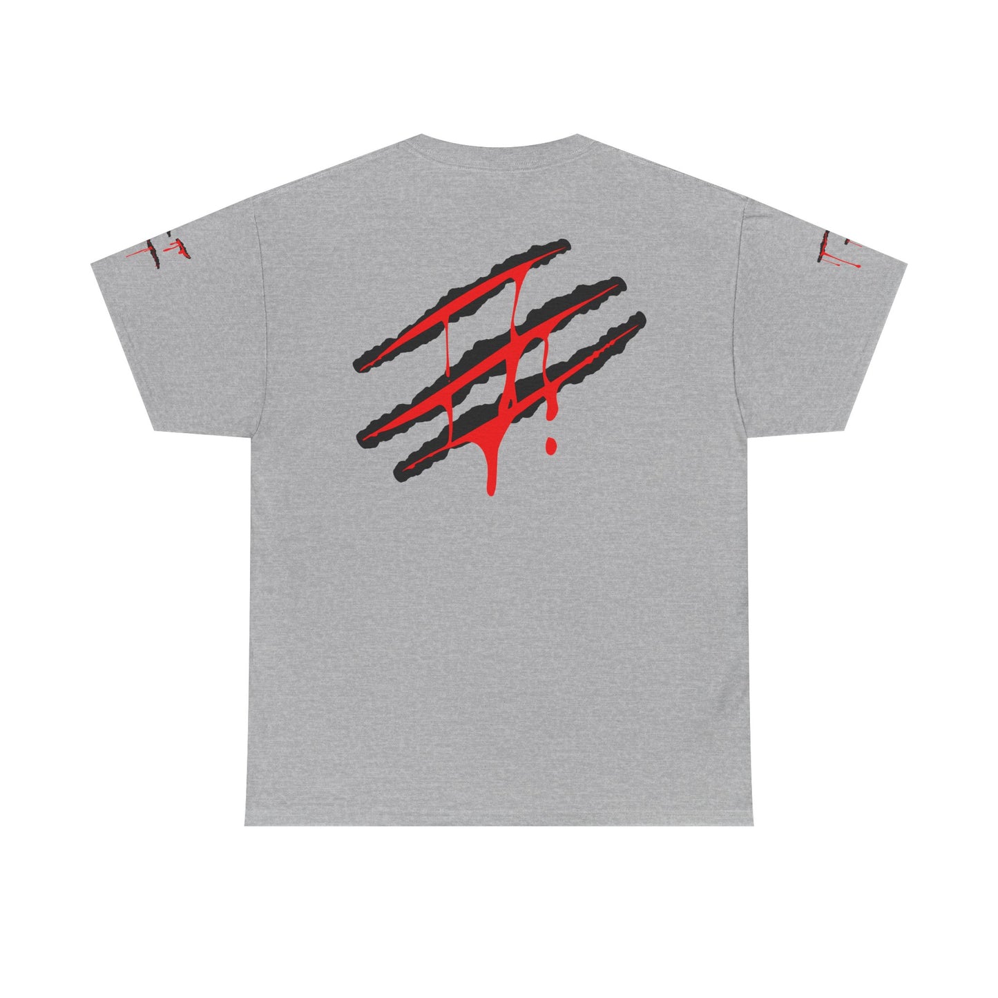 Bloody Scratches. Heavy Cotton T-Shirt