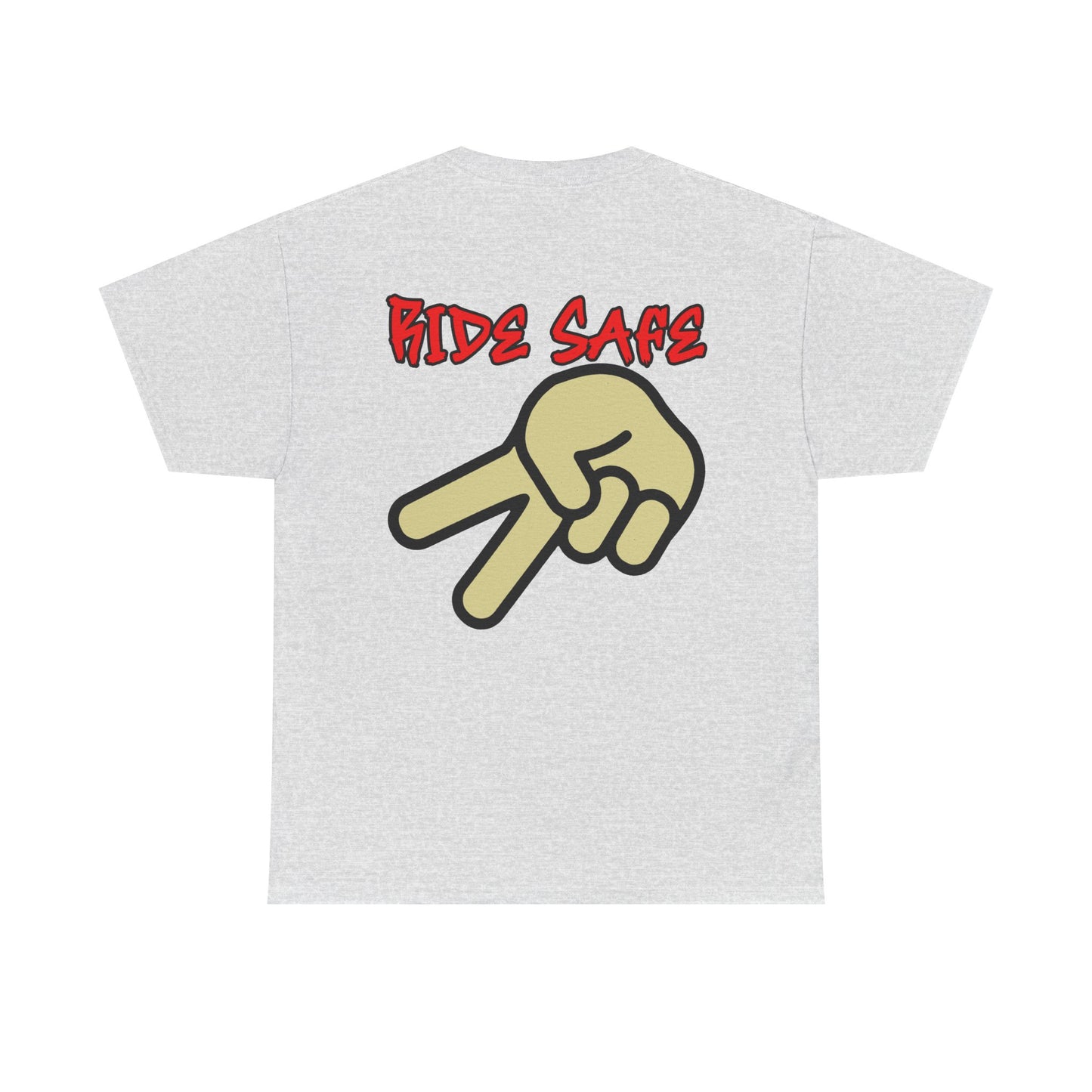 Ride Safe, Rad Moto Bunny, Heavy Cotton T-Shirt