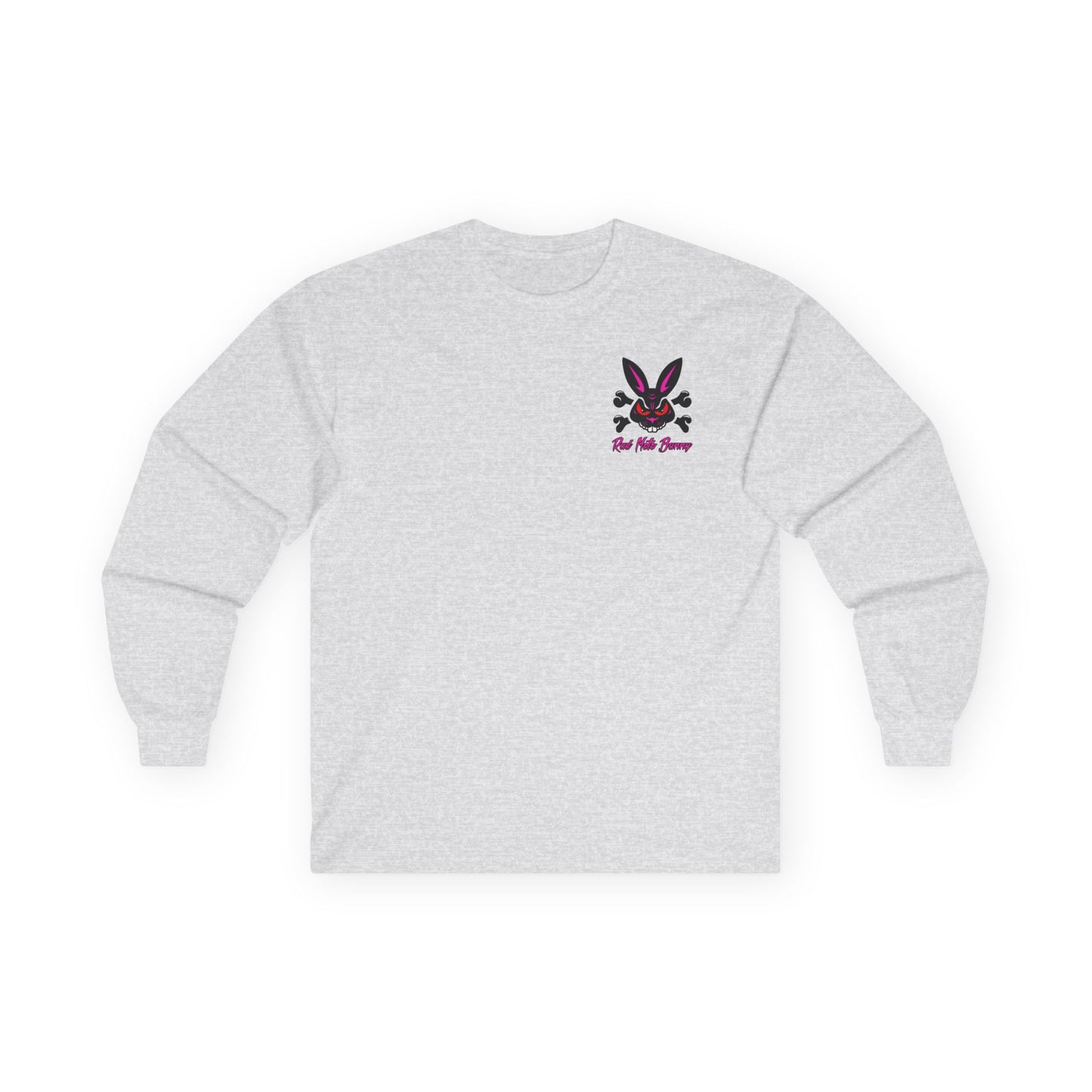 Bunny Bait, Rad Moto Bunny, Unisex Long Sleeve Tee - Bold Graphic T-Shirt for Motorcycle Enthusiasts