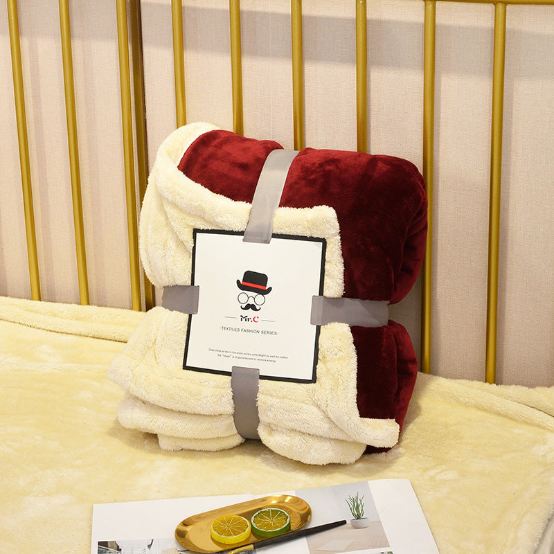 Plush Decorative Throw Blanket