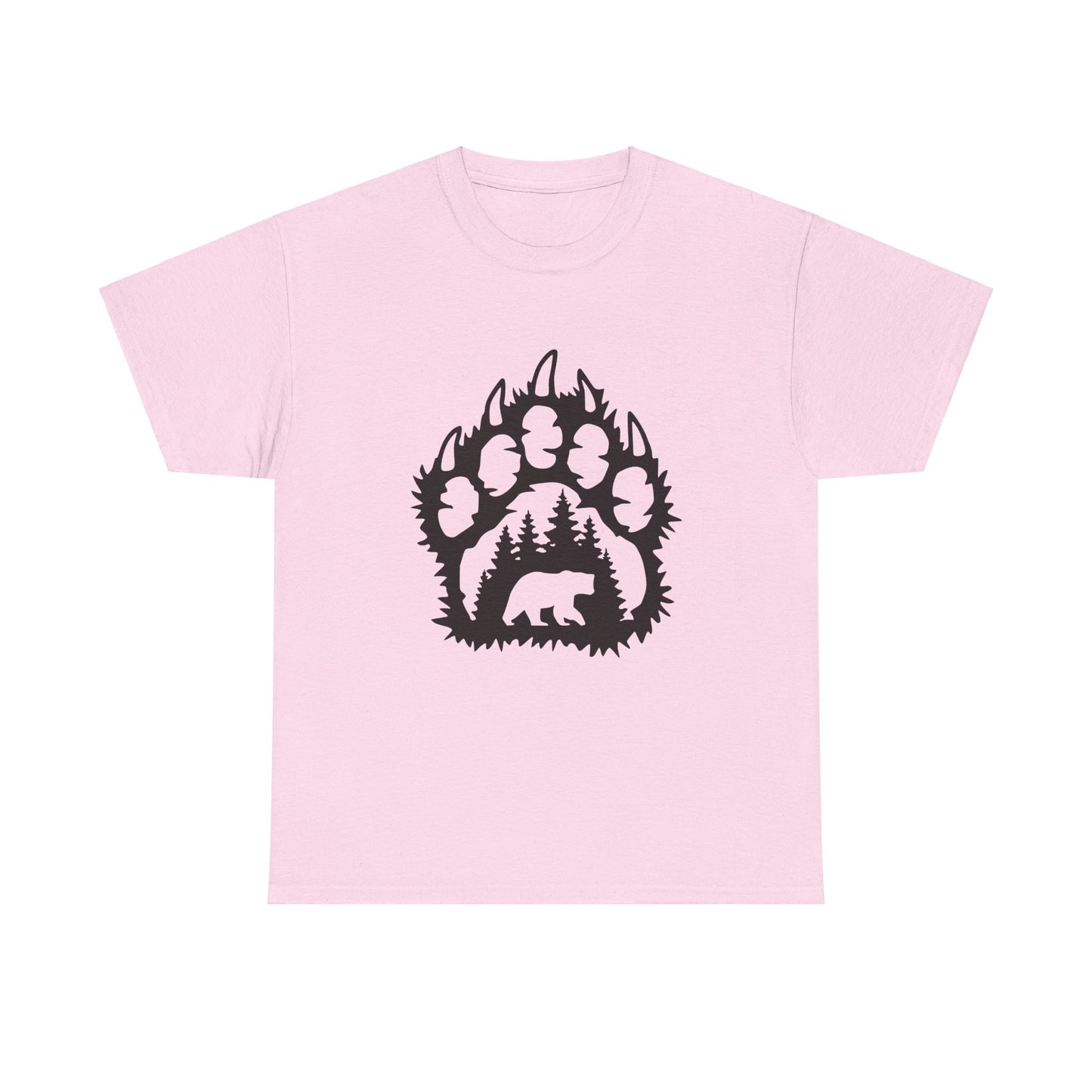 Bear Paw. Heavy Cotton T-Shirt