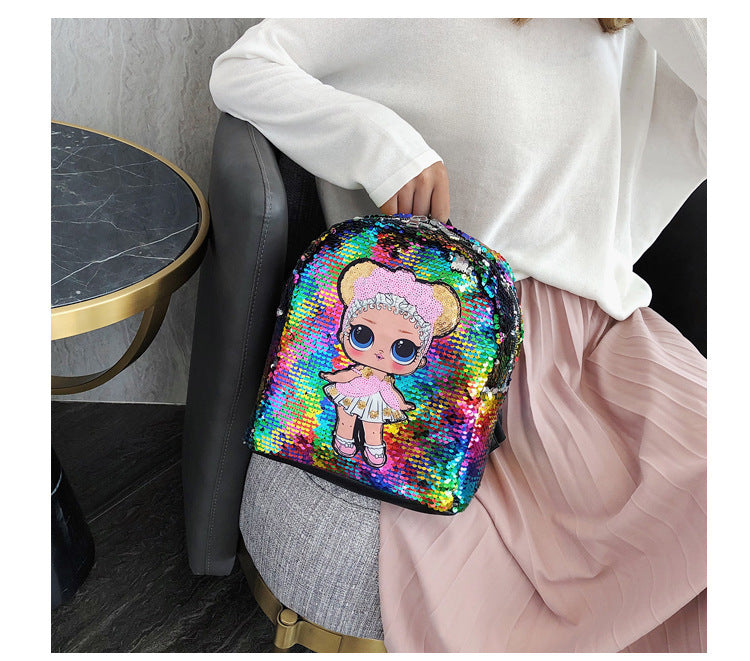 Kids Sequin Backpack