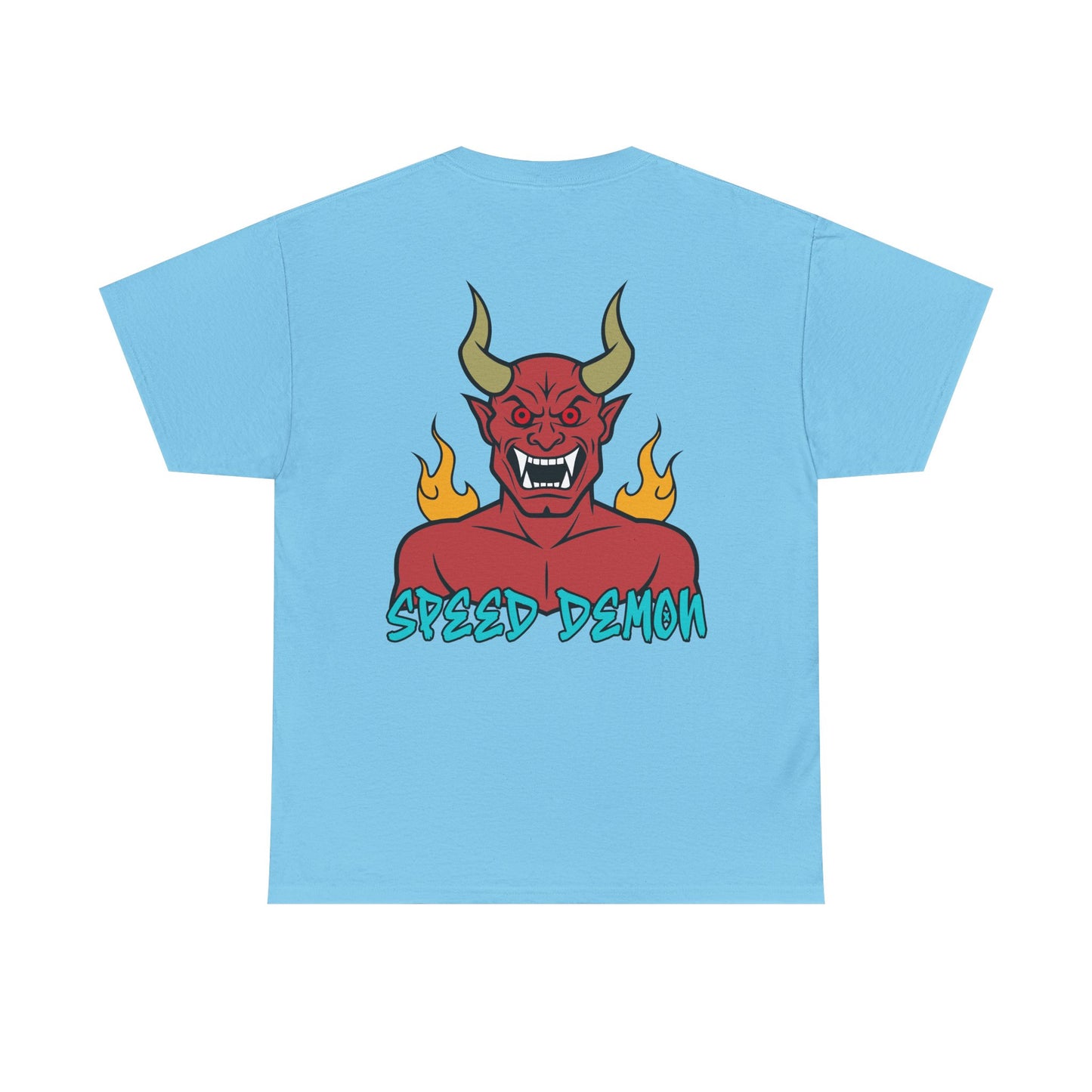 Speed Demon, Rad Moto Bunny, Heavy Cotton T-Shirt