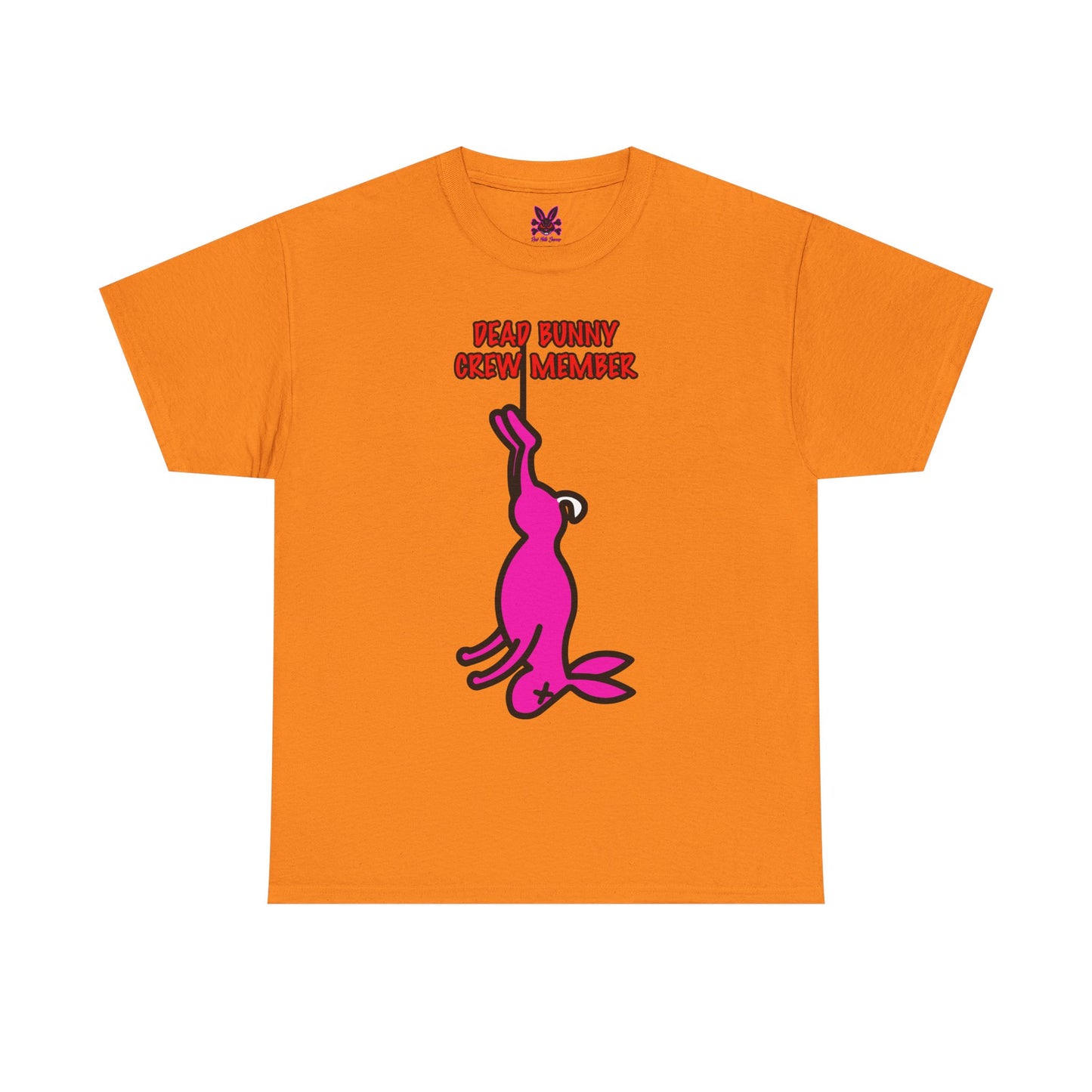 Dead Bunny Crew Member. Rad Moto Bunny, Heavy Cotton T-Shirt