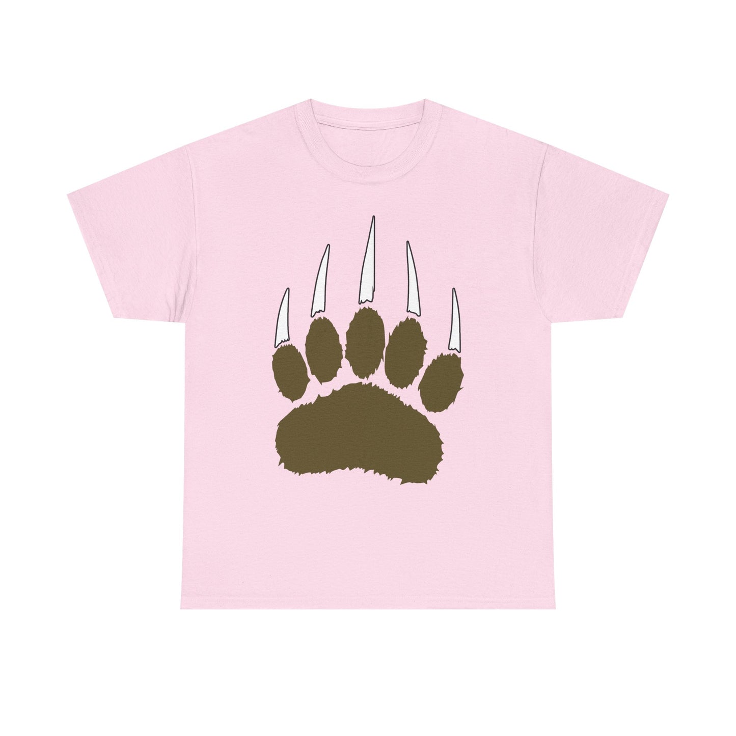 Bear Paw. Heavy Cotton T-Shirt
