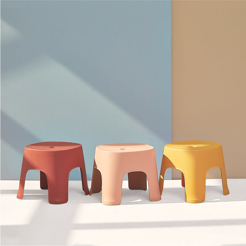 Household bathroom plastic stool