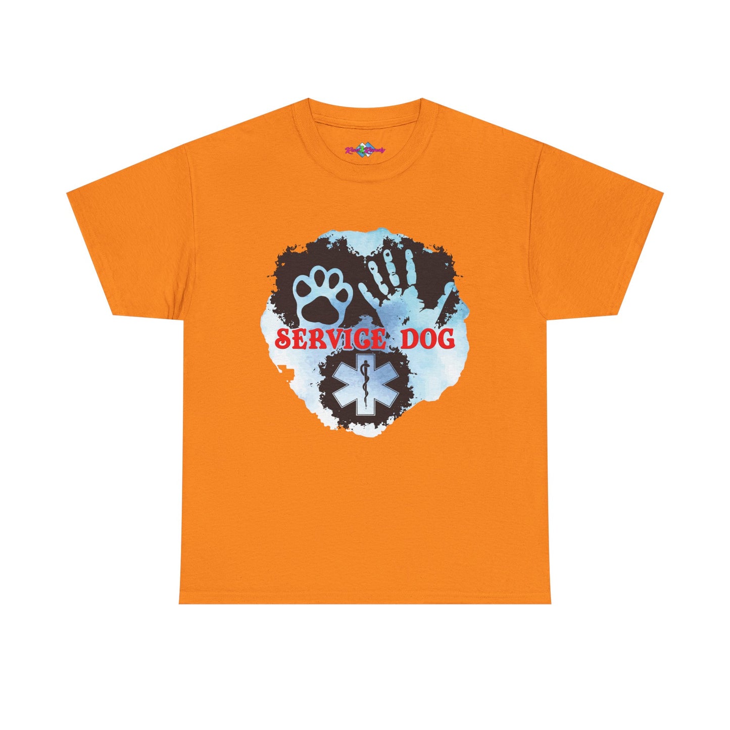 Best Friends, Service Dog. Heavy Cotton T-Shirt
