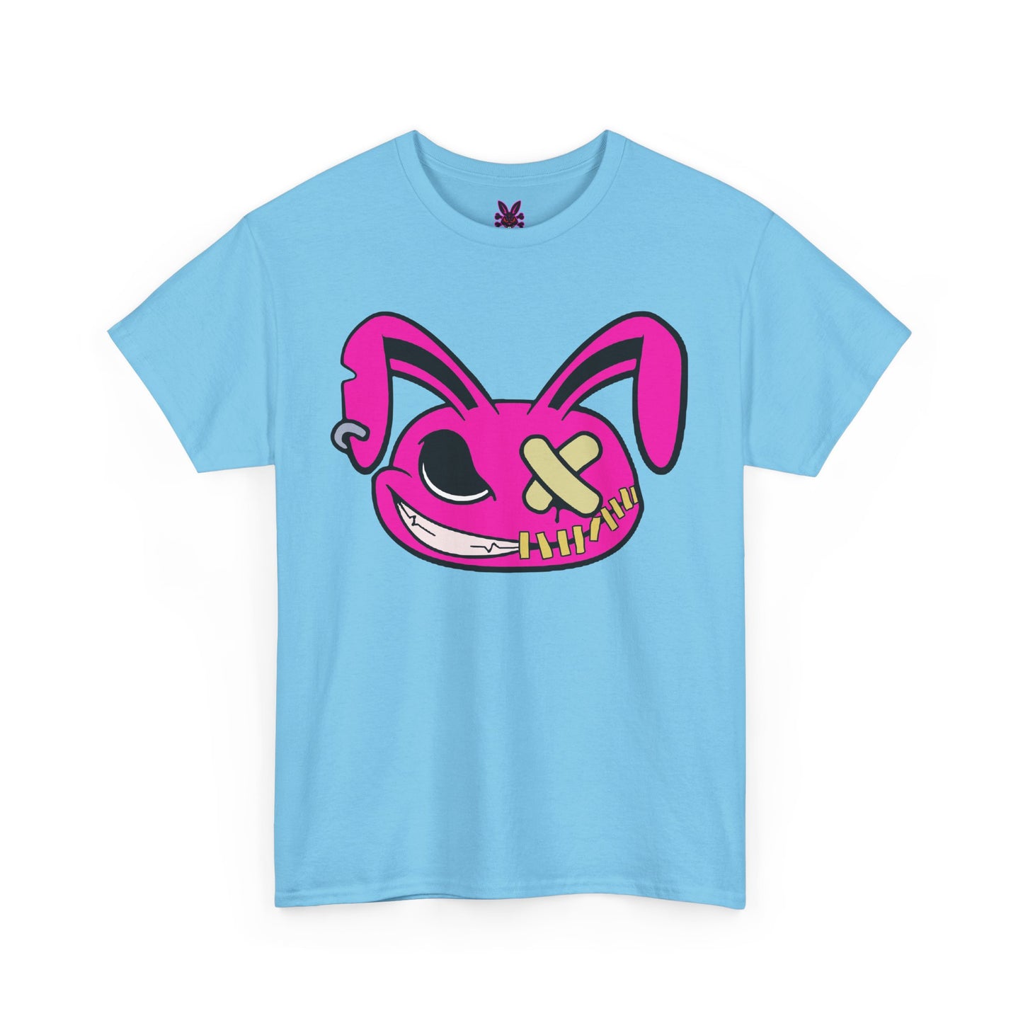Tough Bunny, Rad Moto Bunny, Heavy Cotton T-Shirt