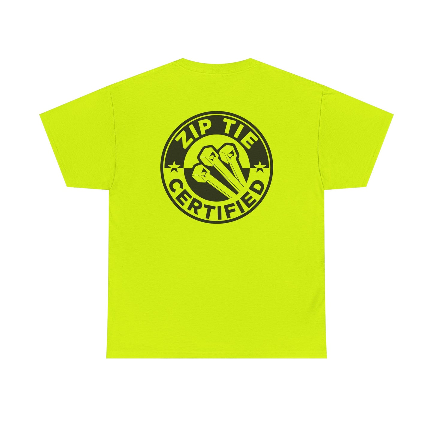 Zip Tie Certified, Rad Moto Bunny, Heavy Cotton T-Shirt