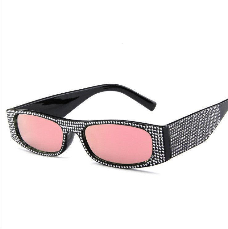 Rhinestone Studded Sunglasses