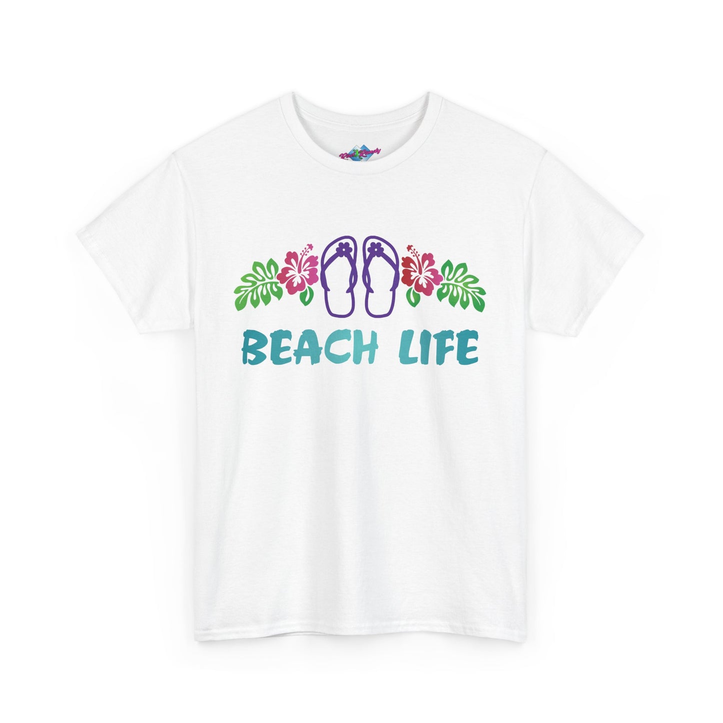 Beach Life, Heavy Cotton T-Shirt
