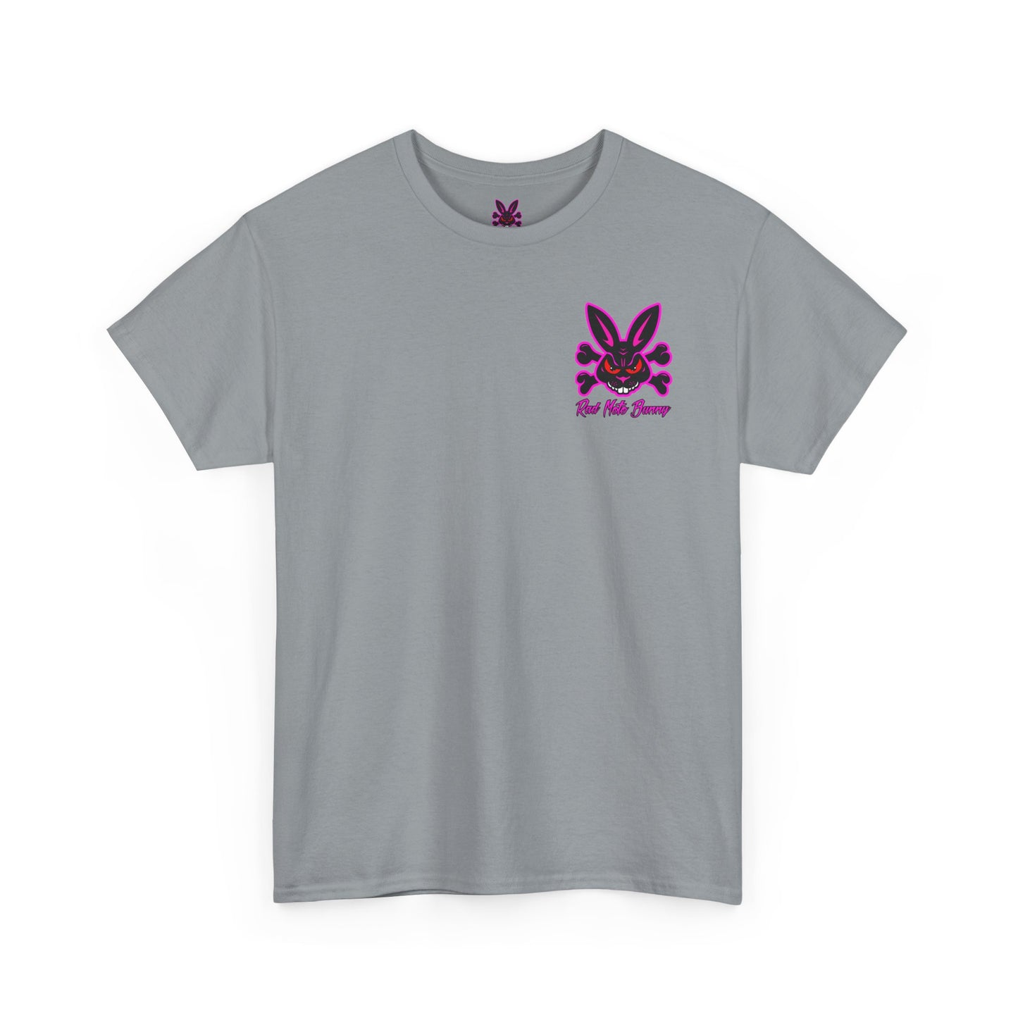 Da Bunny Bomb, Rad Moto Bunny, Heavy Cotton T-Shirt