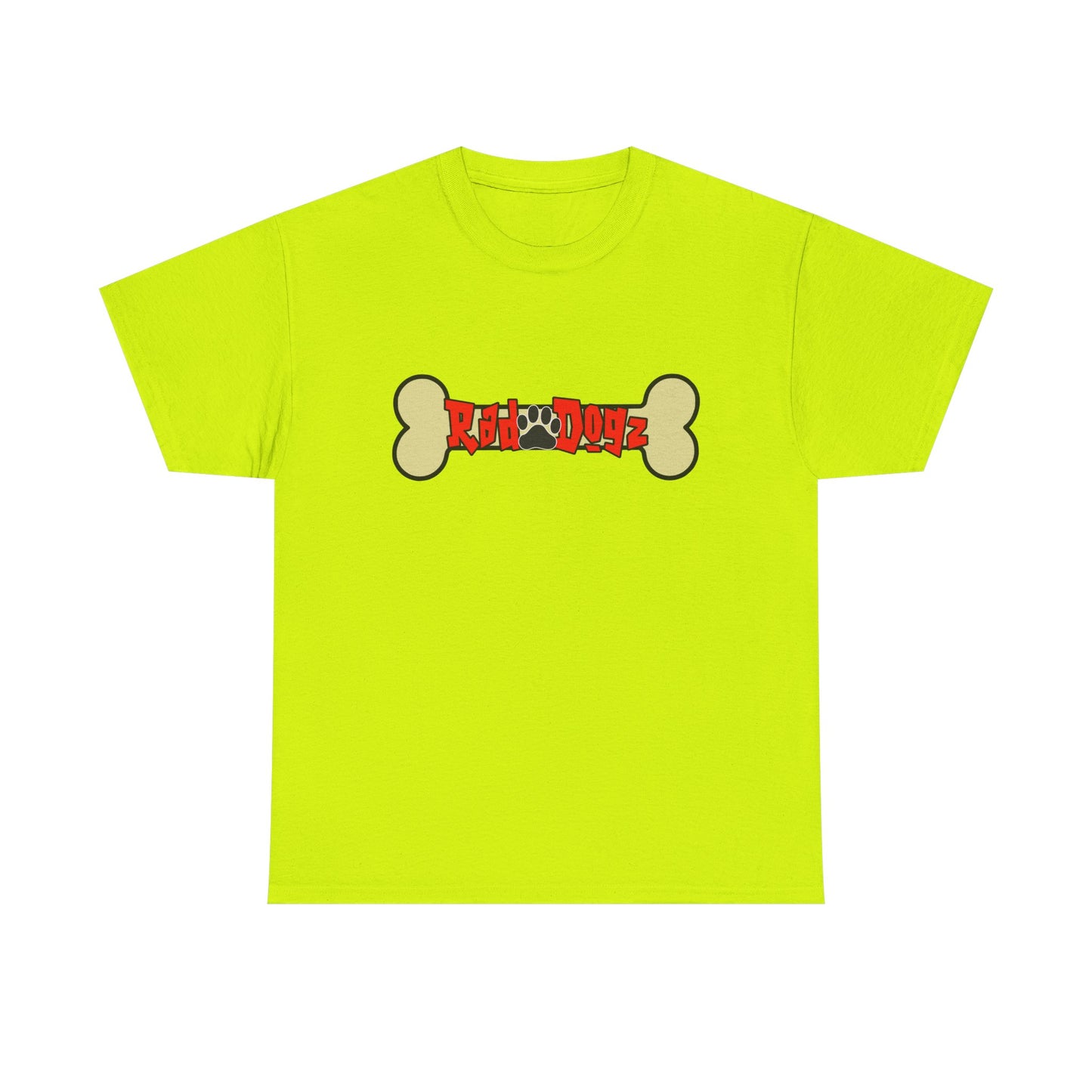 Rad Dogz Bone. Heavy Cotton T-Shirt