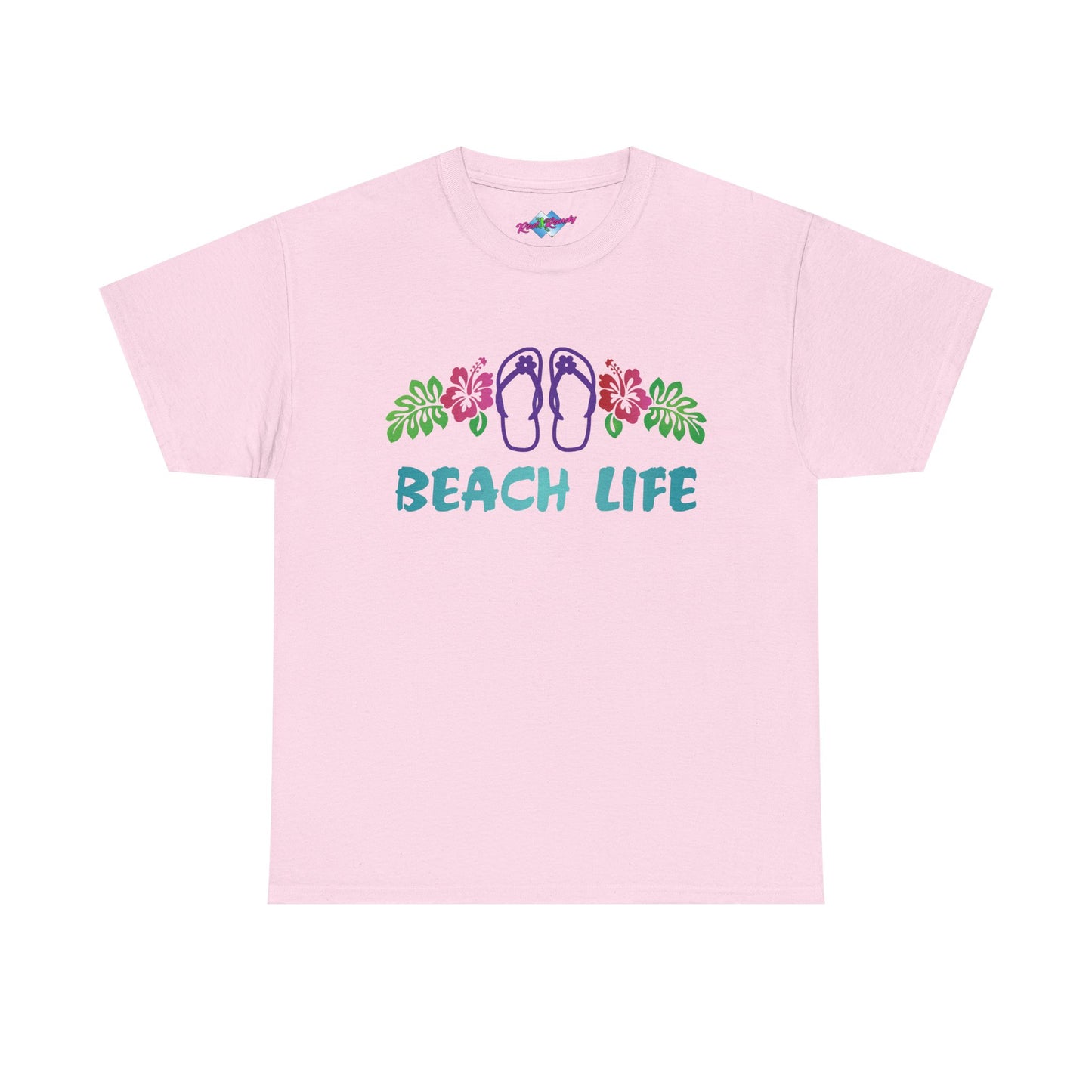 Beach Life, Heavy Cotton T-Shirt