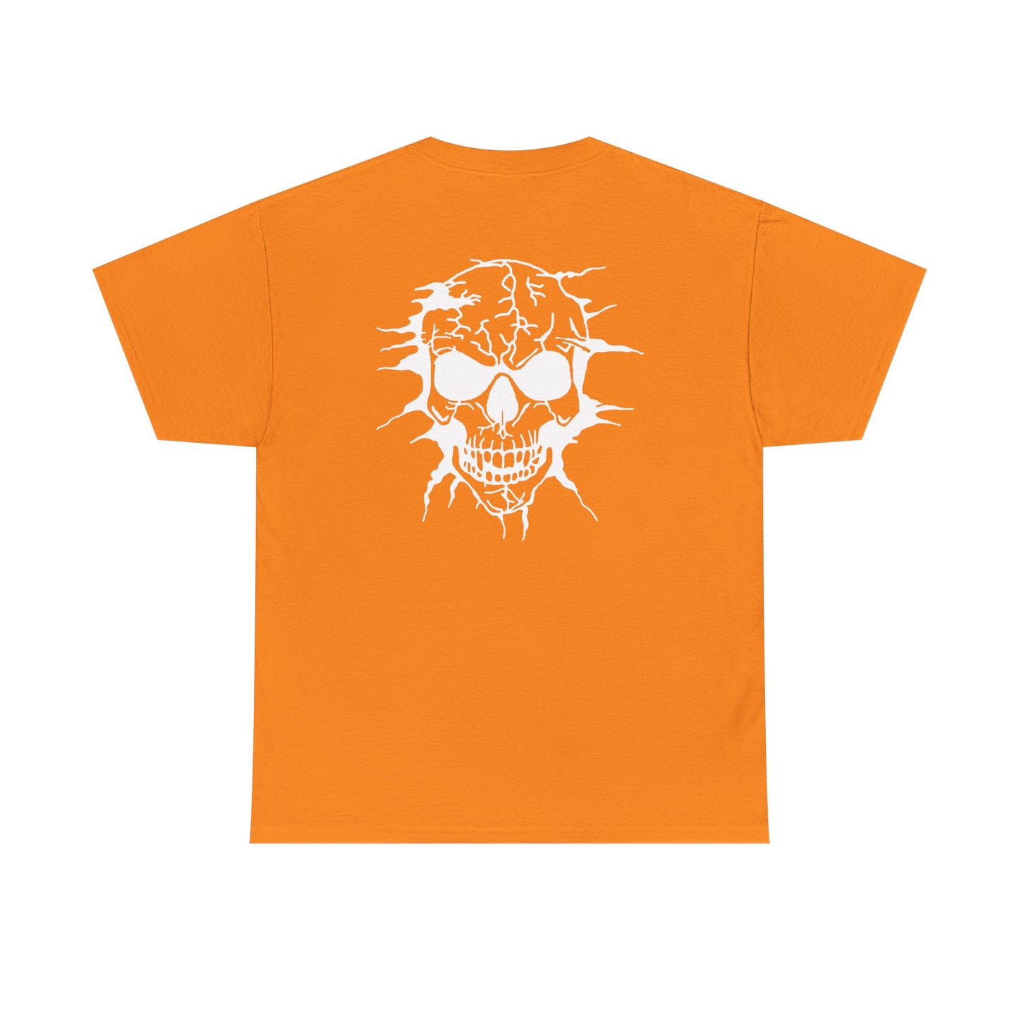 Breakout Skull, Rad Moto Bunny, Heavy Cotton T-Shirt