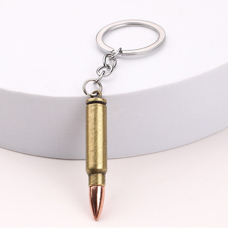 Metal Bullet Keychain