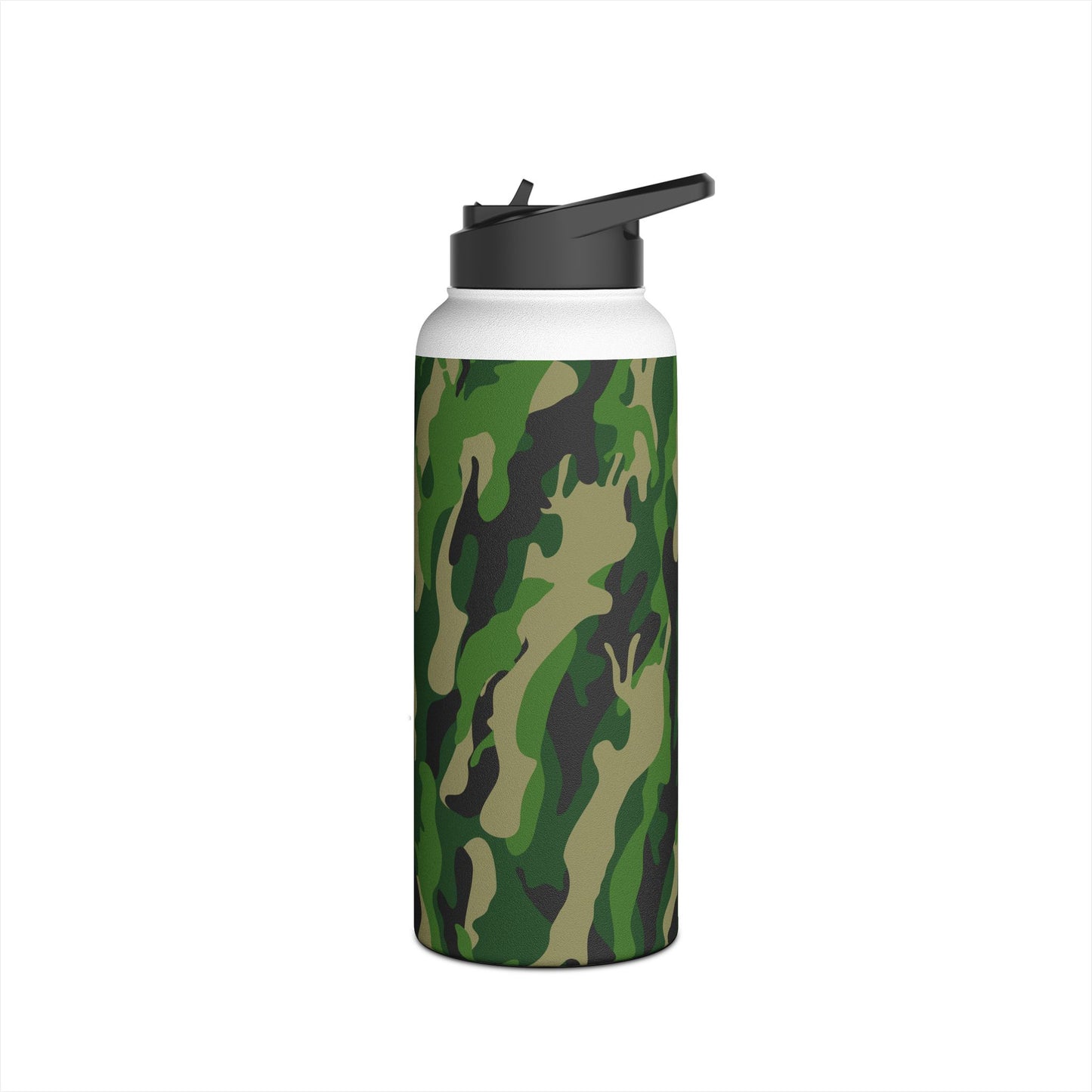 Camo. Stainless Steel Water Bottle
