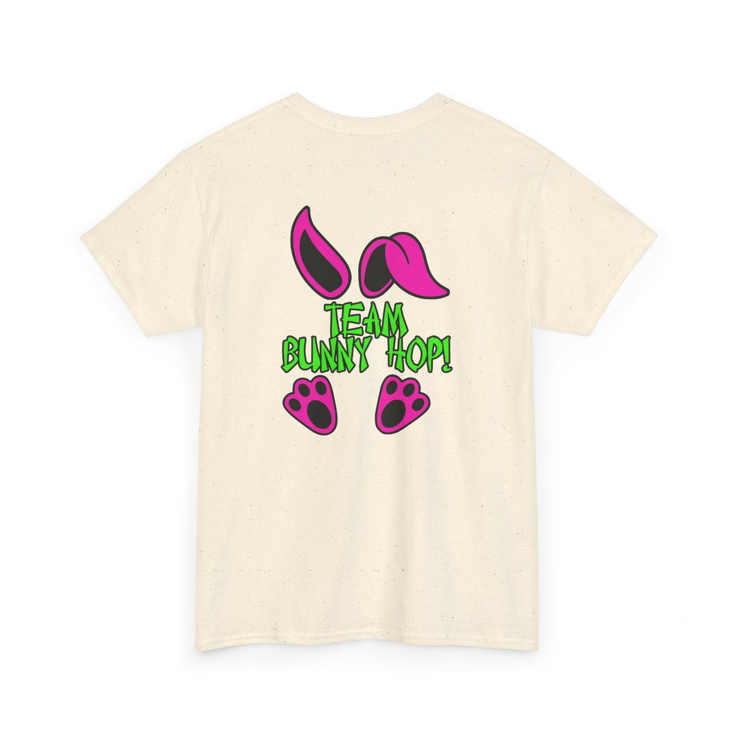 Team Bunny Hop, Rad Moto Bunny, Heavy Cotton T-Shirt