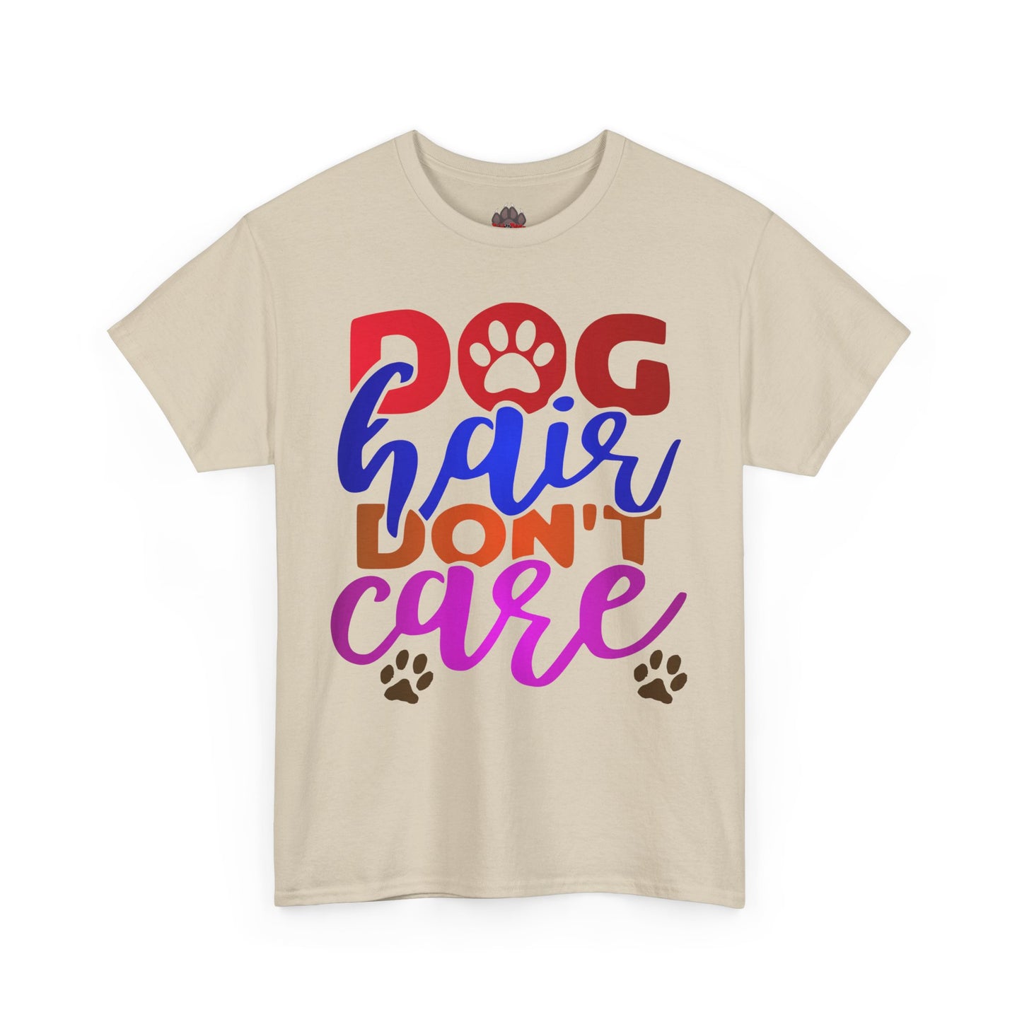 Dog Hair Don't Care. Heavy Cotton T-Shirt