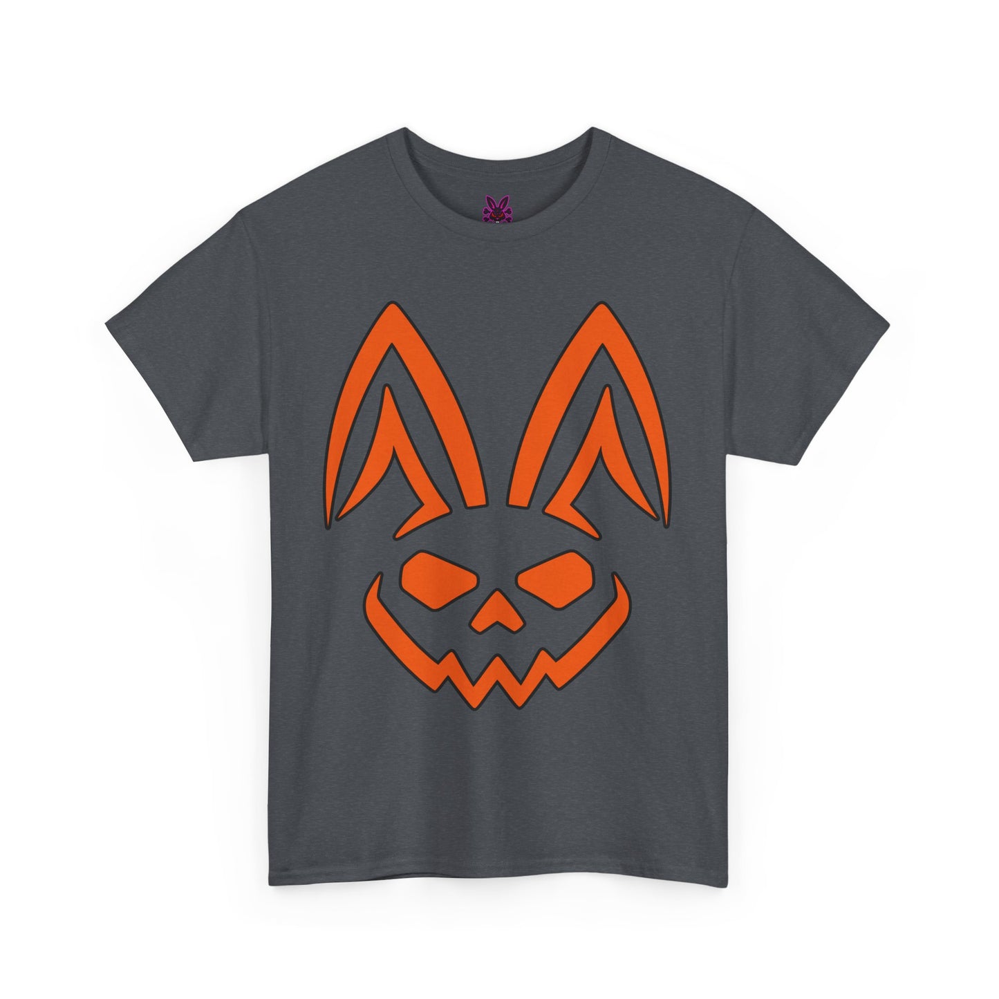 Halloween Bunny. Rad Moto Bunny, Heavy Cotton T-Shirt