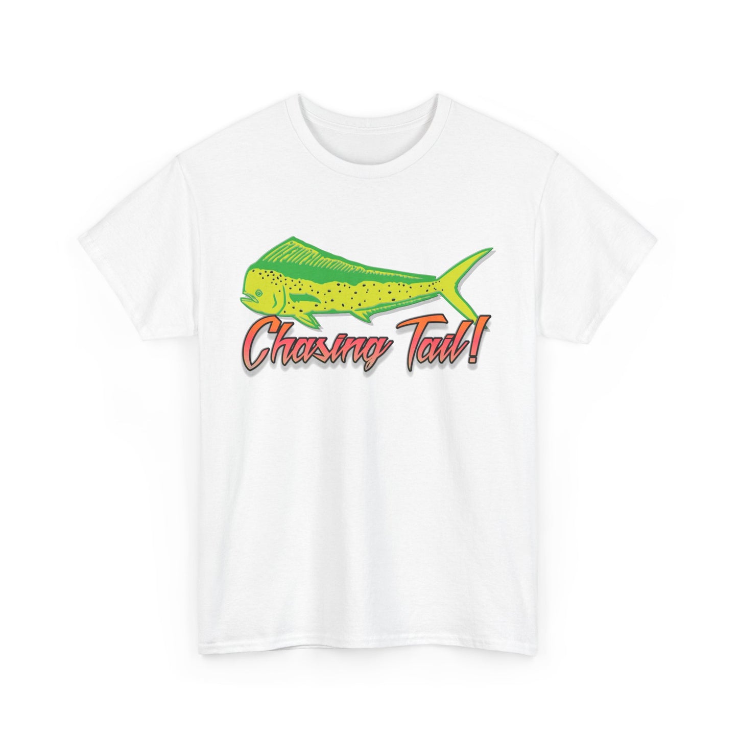 Chasing Tail Dorado. Heavy Cotton T-Shirt