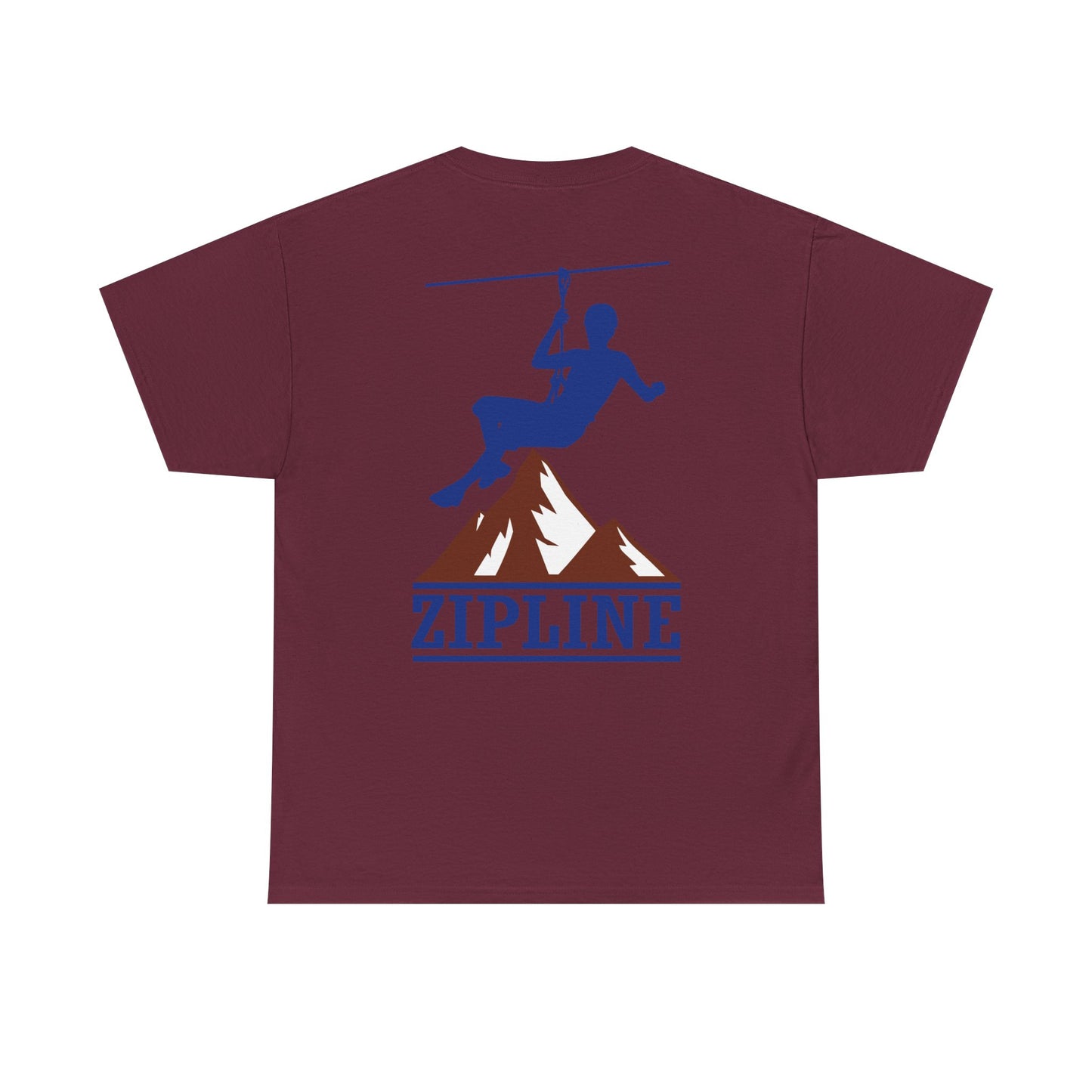 Zipline Guy. Heavy Cotton T-Shirt