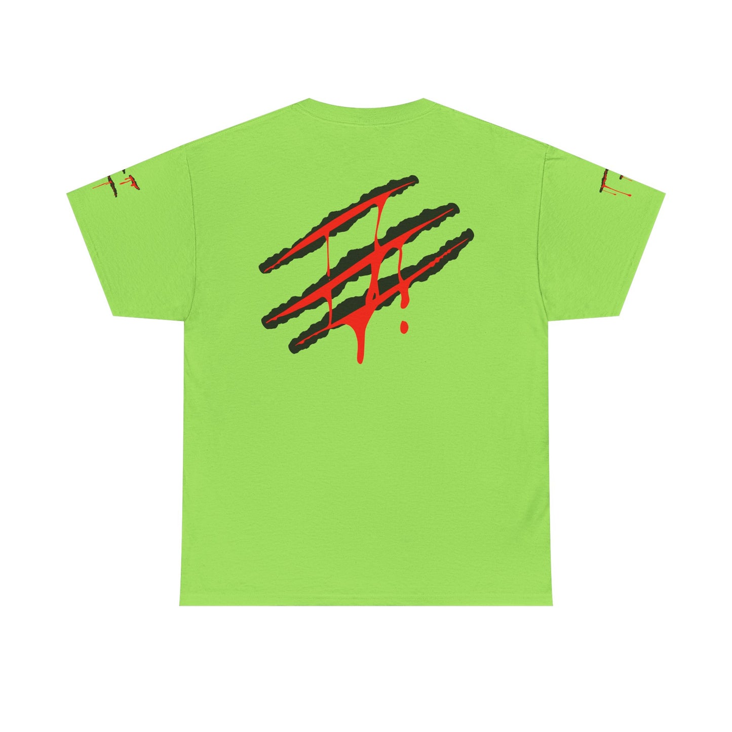 Bloody Scratches. Heavy Cotton T-Shirt