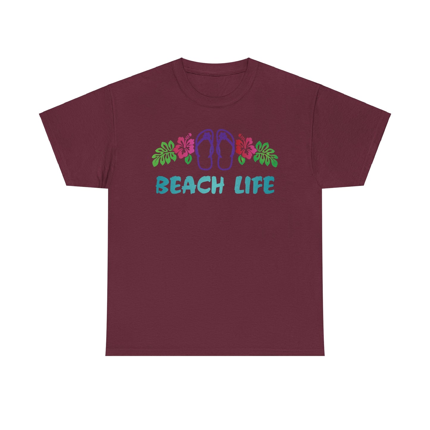 Beach Life. Heavy Cotton T-Shirt