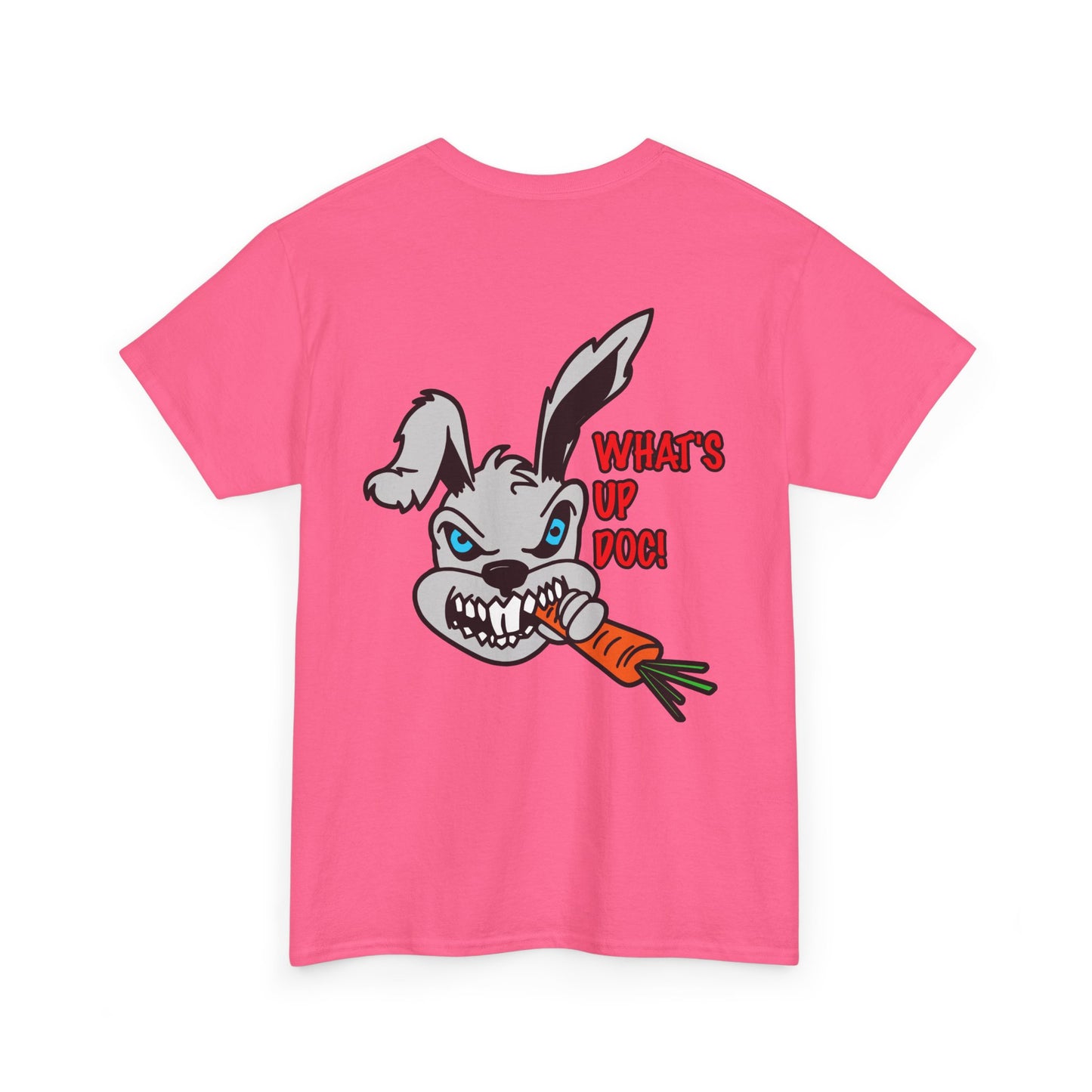 What's up Doc Bunny, Rad Moto Bunny, Heavy Cotton T-Shirt