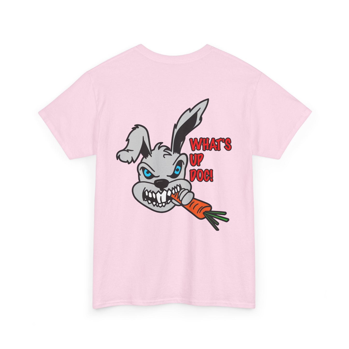 What's up Doc Bunny, Rad Moto Bunny, Heavy Cotton T-Shirt