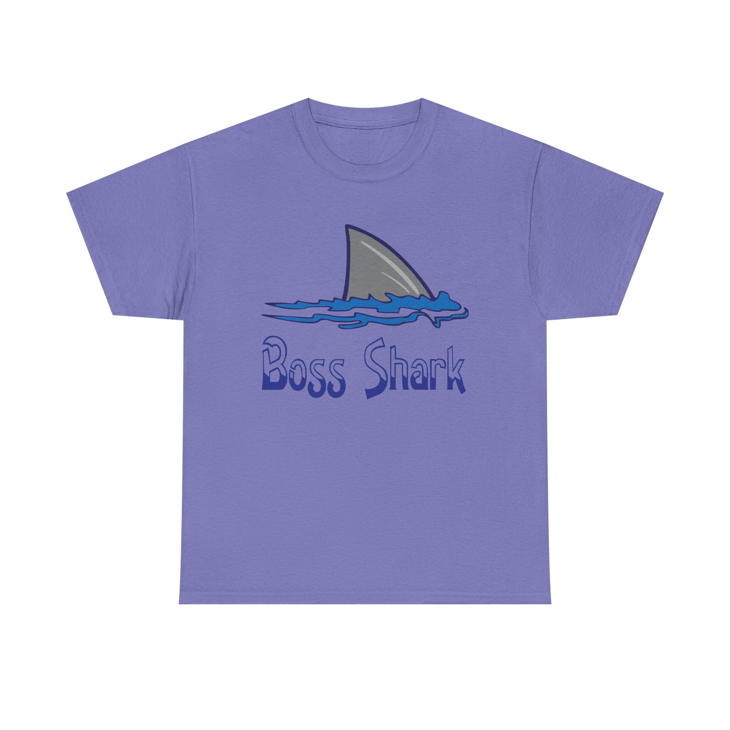 Boss Shark. Heavy Cotton T-Shirt
