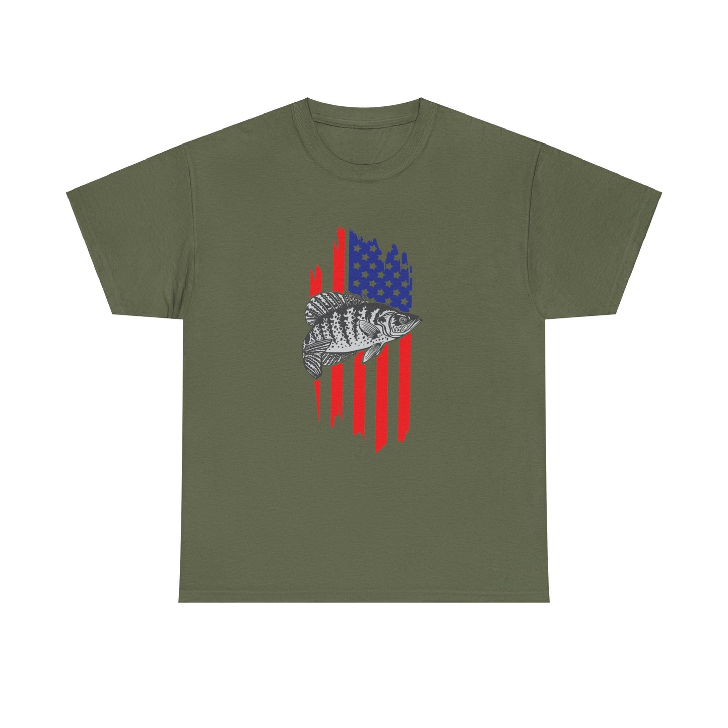 American Crappie. Heavy Cotton T-Shirt