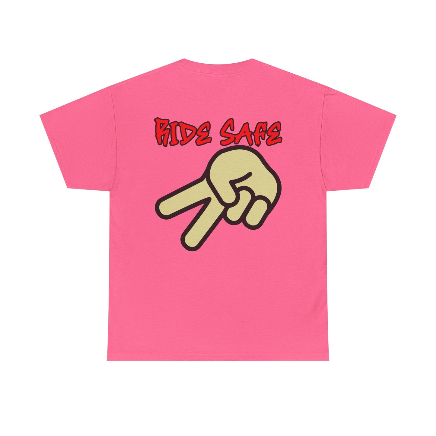 Ride Safe, Rad Moto Bunny, Heavy Cotton T-Shirt