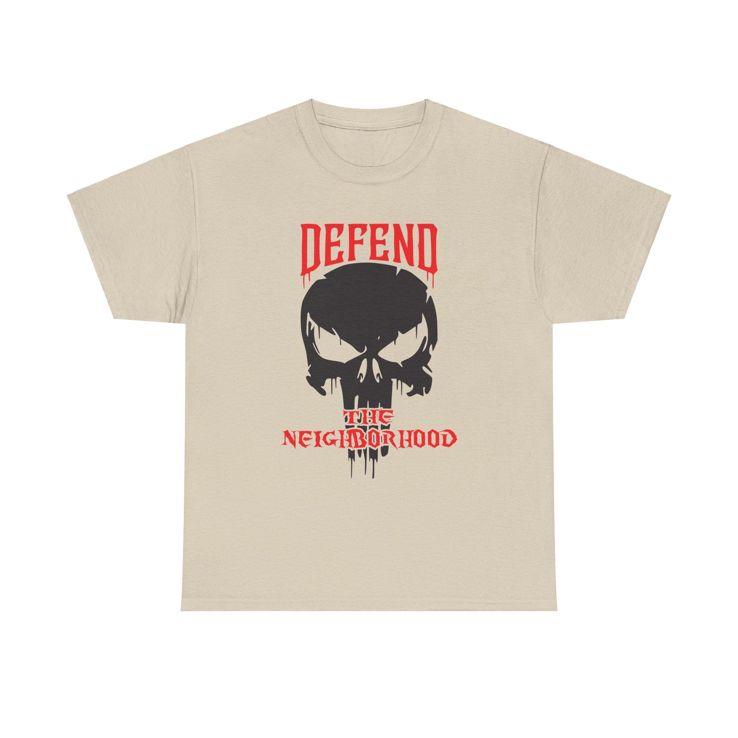 Defend the Neighborhood. Heavy Cotton T-Shirt
