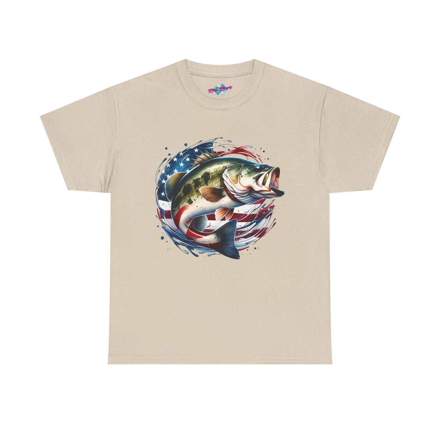American Bass, Heavy Cotton T-Shirt