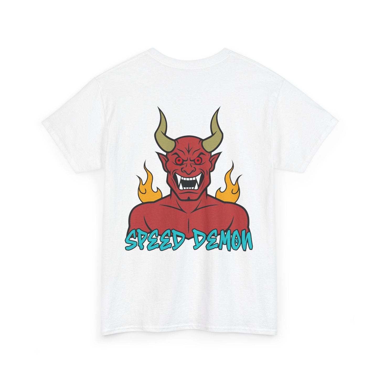 Speed Demon, Rad Moto Bunny, Heavy Cotton T-Shirt