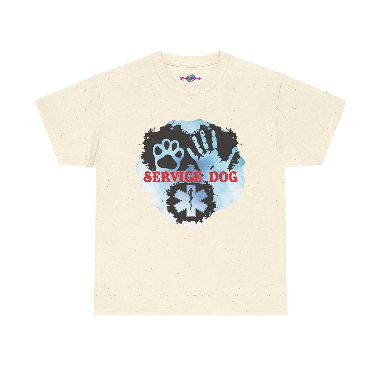 Best Friends, Service Dog. Heavy Cotton T-Shirt