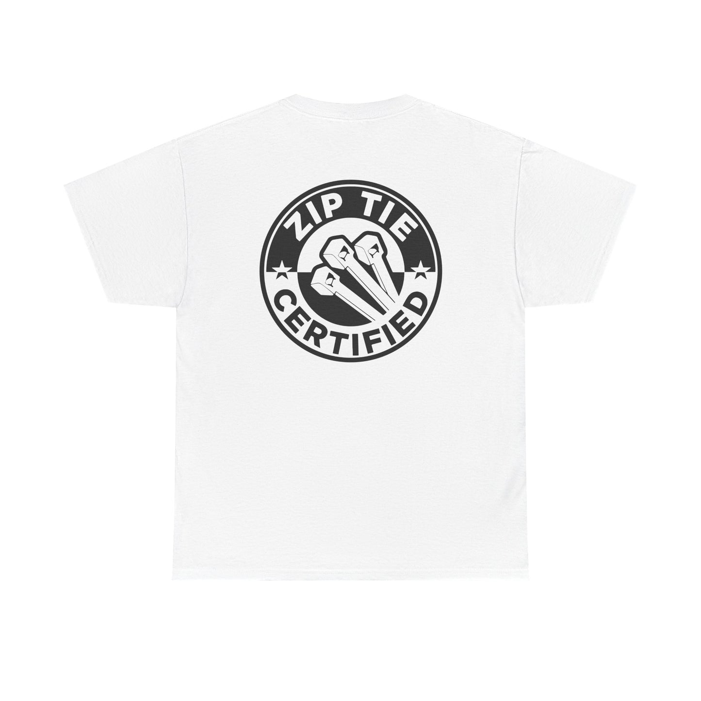 Zip Tie Certified, Rad Moto Bunny, Heavy Cotton T-Shirt